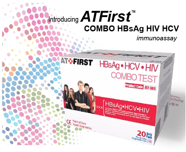 ATFirst™ HIV HBsAg HCV Combo Rapid Test