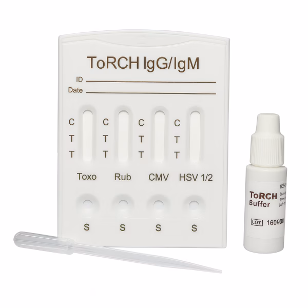 sharpen picture ToRCH IgM rapid test